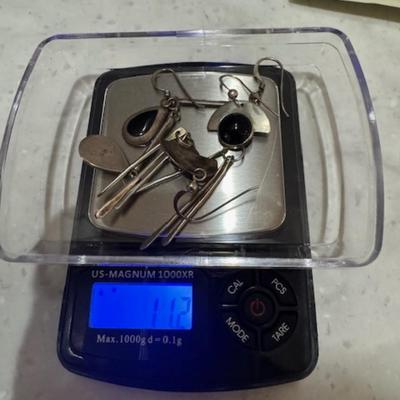 2 Pairs of Sterling Earrings