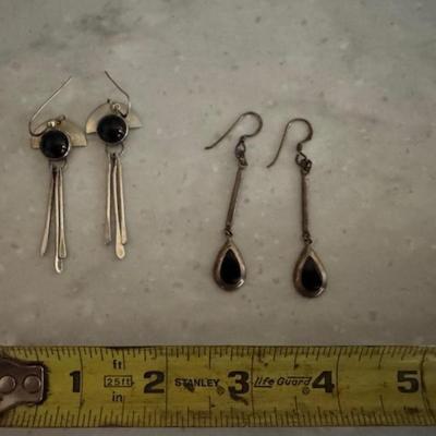 2 Pairs of Sterling Earrings