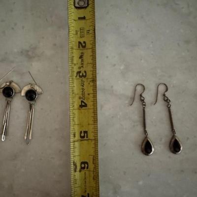2 Pairs of Sterling Earrings