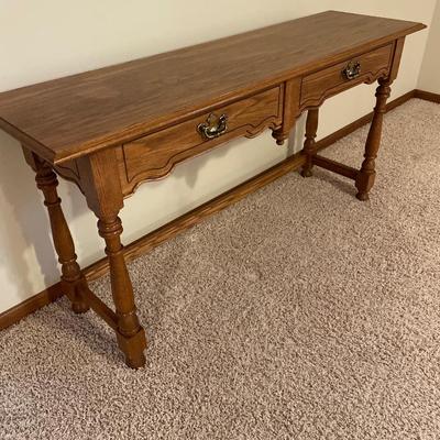 Tell City sofa table