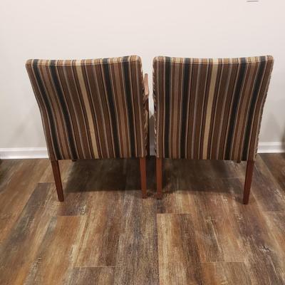 Pair of Gunlocke Co. MCM Upholstered Chairs (BLR-KD)