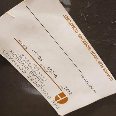 Pair of Gunlocke Co. MCM Upholstered Chairs (BLR-KD)