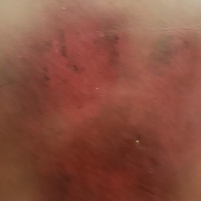 Half Moon Leather and Wood Bar W/ Three Stools (BLR-KD)