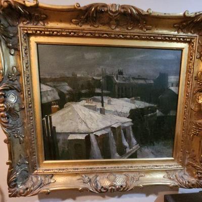 SIGNED BY T.E. Pencke
T. E. Pencke is a Parisian painter born in 1929 also commonly known as "Pencke" & "T....