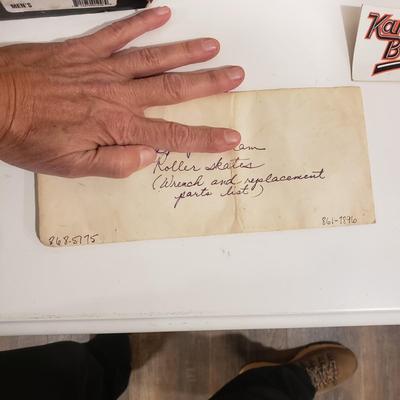 Roller Skates Used By Raquel Welch in Kansas City Bomber Movie (BLR-KD)