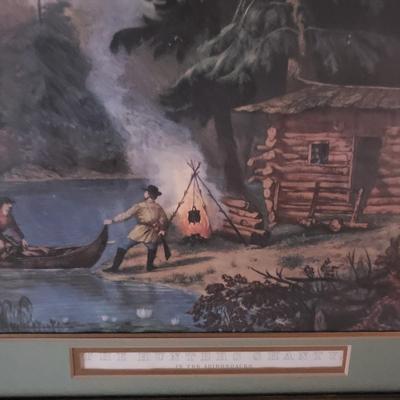 Two Vintage Hunting Prints (BLR-KD)