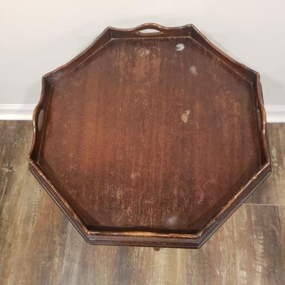 Pie Crust Side Table (BLR-KD)