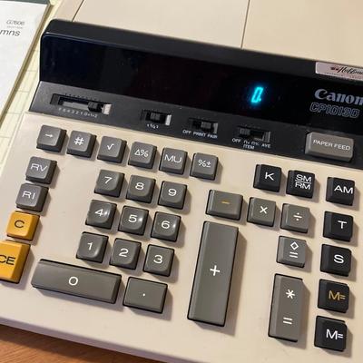 Tabulator and business calculator with graphing paper and vinatge ruler