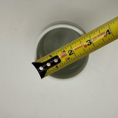 Richard Ginori Italy Hand-Painted Porcelain Box with Rose & Blue Ribbon