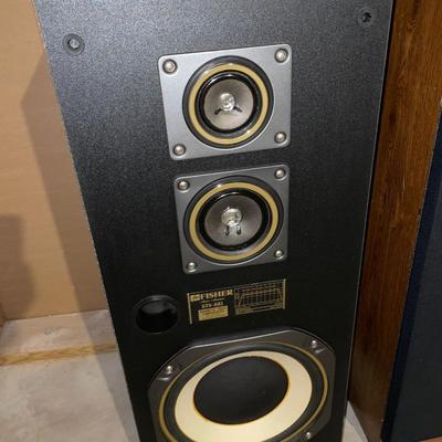 Large Fisher speakers