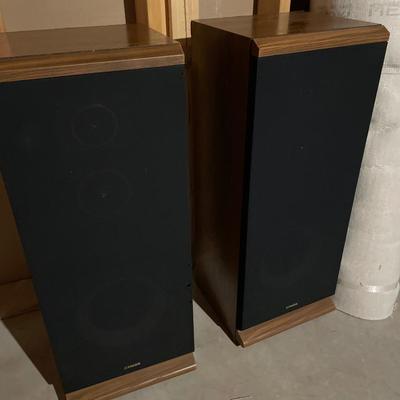 Large Fisher speakers