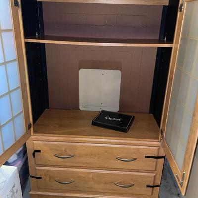 Tv stand or crafting storage