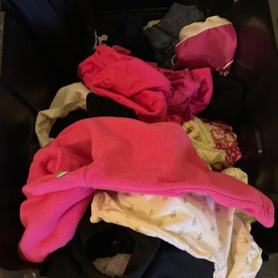 Girls bedding and clothes