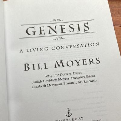 Moyers, Bill GENESIS Signed 1st Edition Book