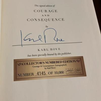 Title: Signed First Edition Books - Karl Rove & Sean Hannity