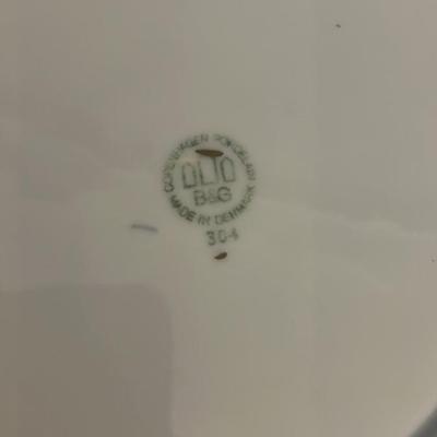 Vintage B&G Copenhagen Porcelain Seagull Plate, Denmark