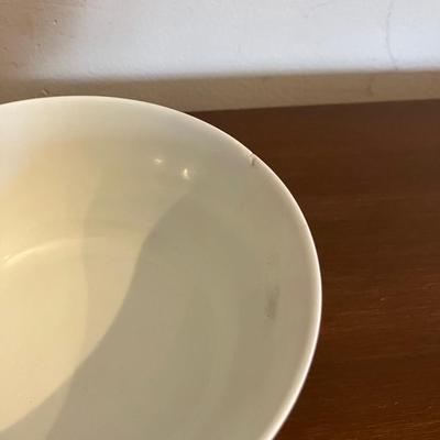 Vintage Early Asian Floral Ceramic Bowl