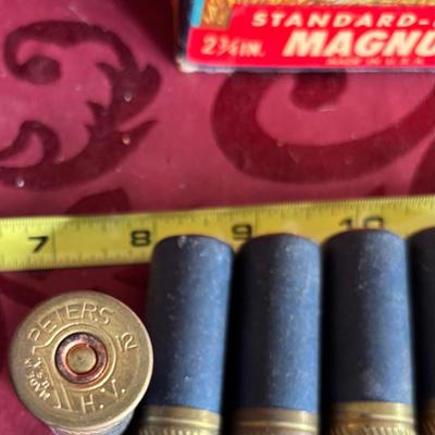 Vintage Peter’s High Velocity 12 ga. Shells and Box