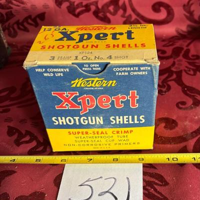 Vintage Western Xpert Shotgun Shell BOX