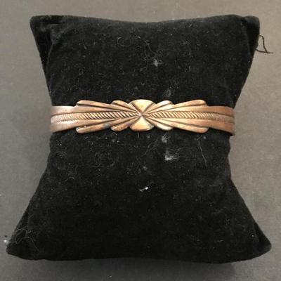 Vintage copper bracelet