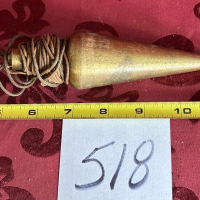 Brass Plumb Bob