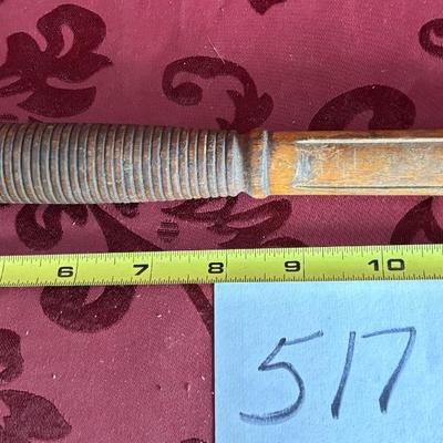 Vintage Wooden Rod Handle