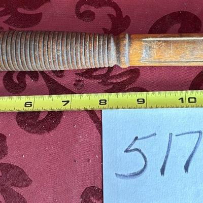 Vintage Wooden Rod Handle