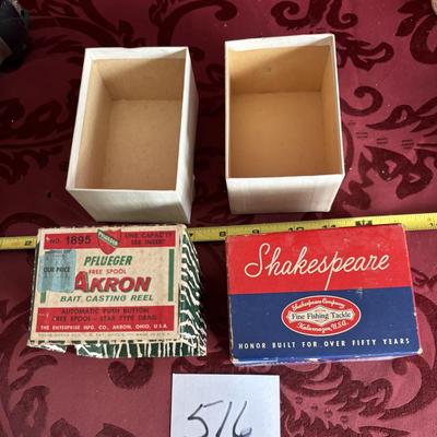 Vintage Fishing Reel BOX Lot