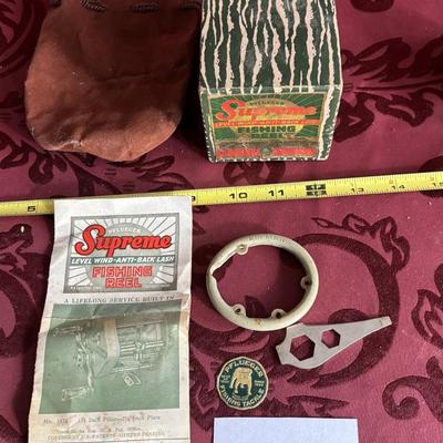 Vintage Fishing Reel BOX