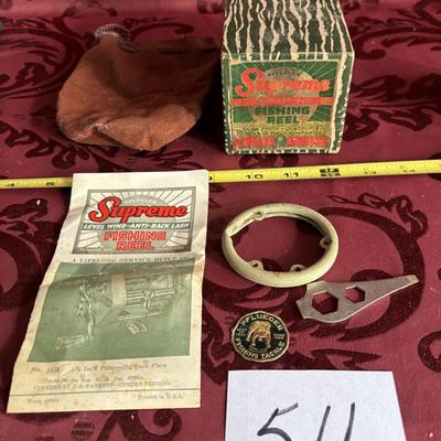 Vintage Fishing Reel BOX