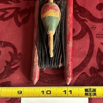 Vintage Wooden Fishing Bobber