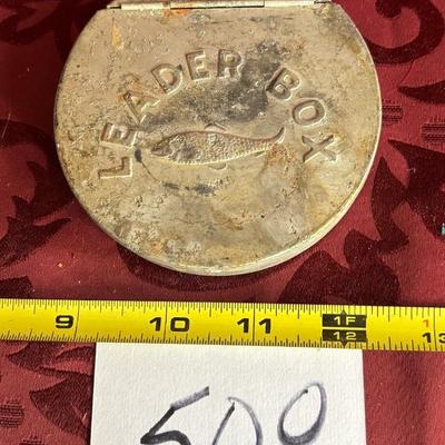 Vintage Aluminum Leader Box