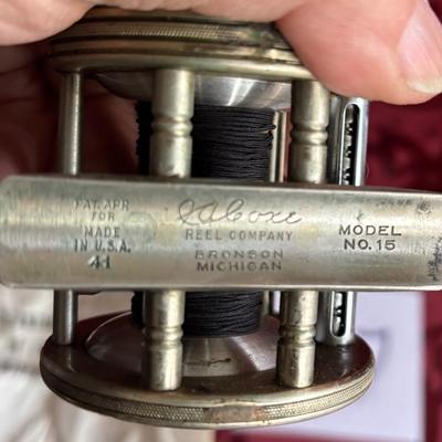 Vintage J.A. Coxe Fishing Reel Model 15