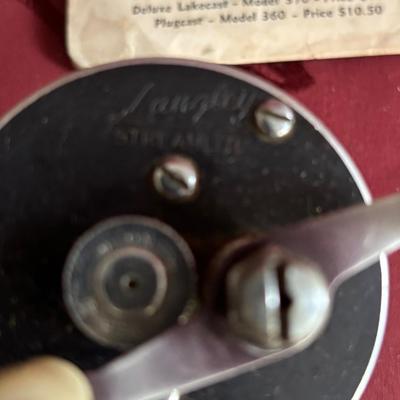 Vintage Langley Streamlite Casting Reel