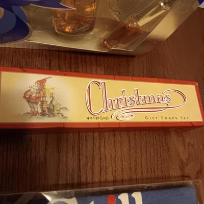 NEW T-SHIRT (L), CHARLIE PERFUME AND BARS OF SOAP