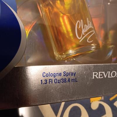 NEW T-SHIRT (L), CHARLIE PERFUME AND BARS OF SOAP