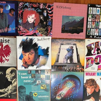 Collection of Vintage Vinyl Records