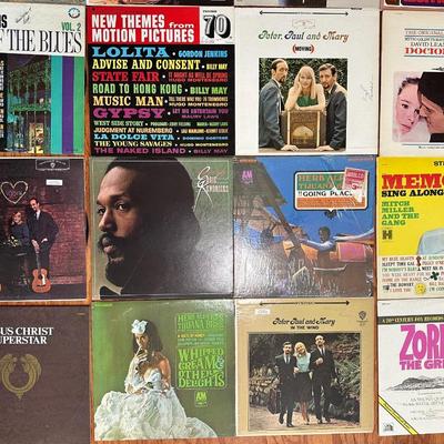 Collection of Vintage Vinyl Records