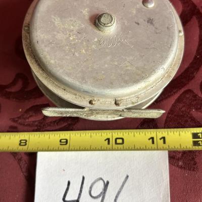 Vintage Aluminum Wilby Fishing Reel
