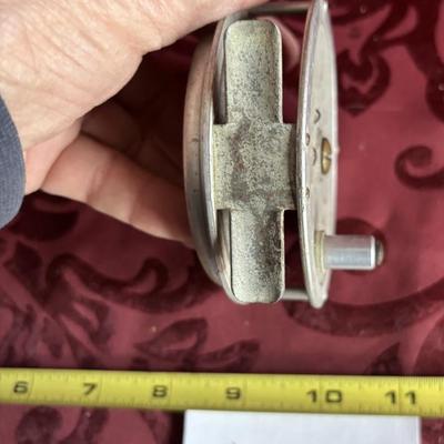 Vintage Aluminum Wilby Fishing Reel