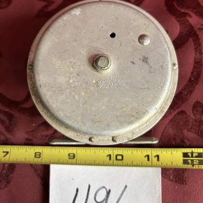 Vintage Aluminum Wilby Fishing Reel