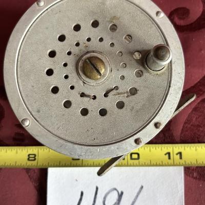 Vintage Aluminum Wilby Fishing Reel