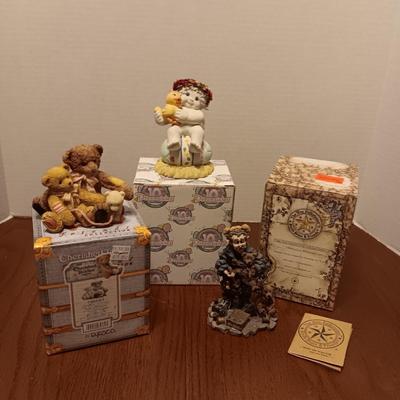 3 COLLECTIBLE FIGURES