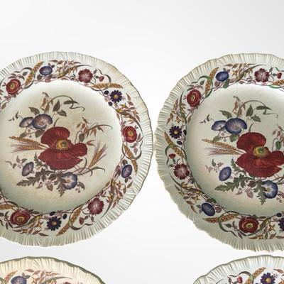 Wedgwood “Cornflower” Etruria England Plates - Set of 6