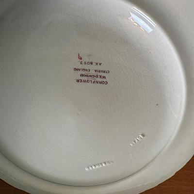 Wedgwood “Cornflower” Etruria England Plates - Set of 6