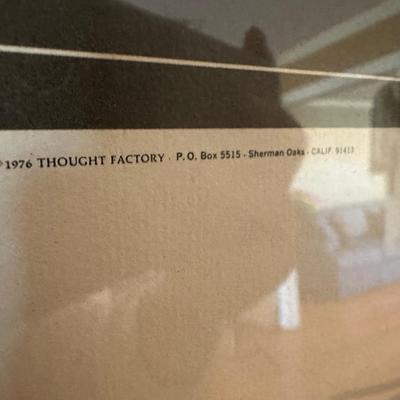 Vintage Gary Patterson Framed Prints – Tennis Cartoon Theme