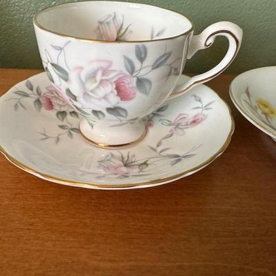 Vintage Floral Teacup & Demitasse Sets, England & Japan
