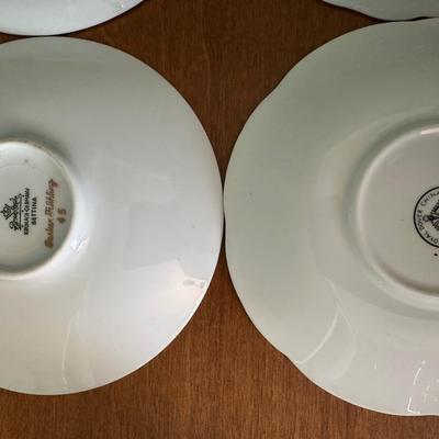 Set of 4 Vintage Floral Teacup & Demitasse Sets – England, Germany & Japan