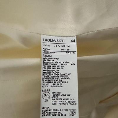 CREAM COLORED LADIES COAT