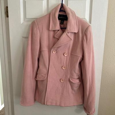PINK COLORED LADIES COAT